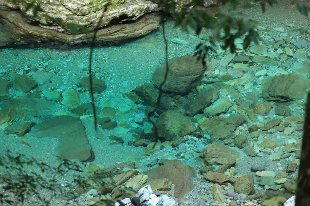 Niyodo Blue crystal clear river