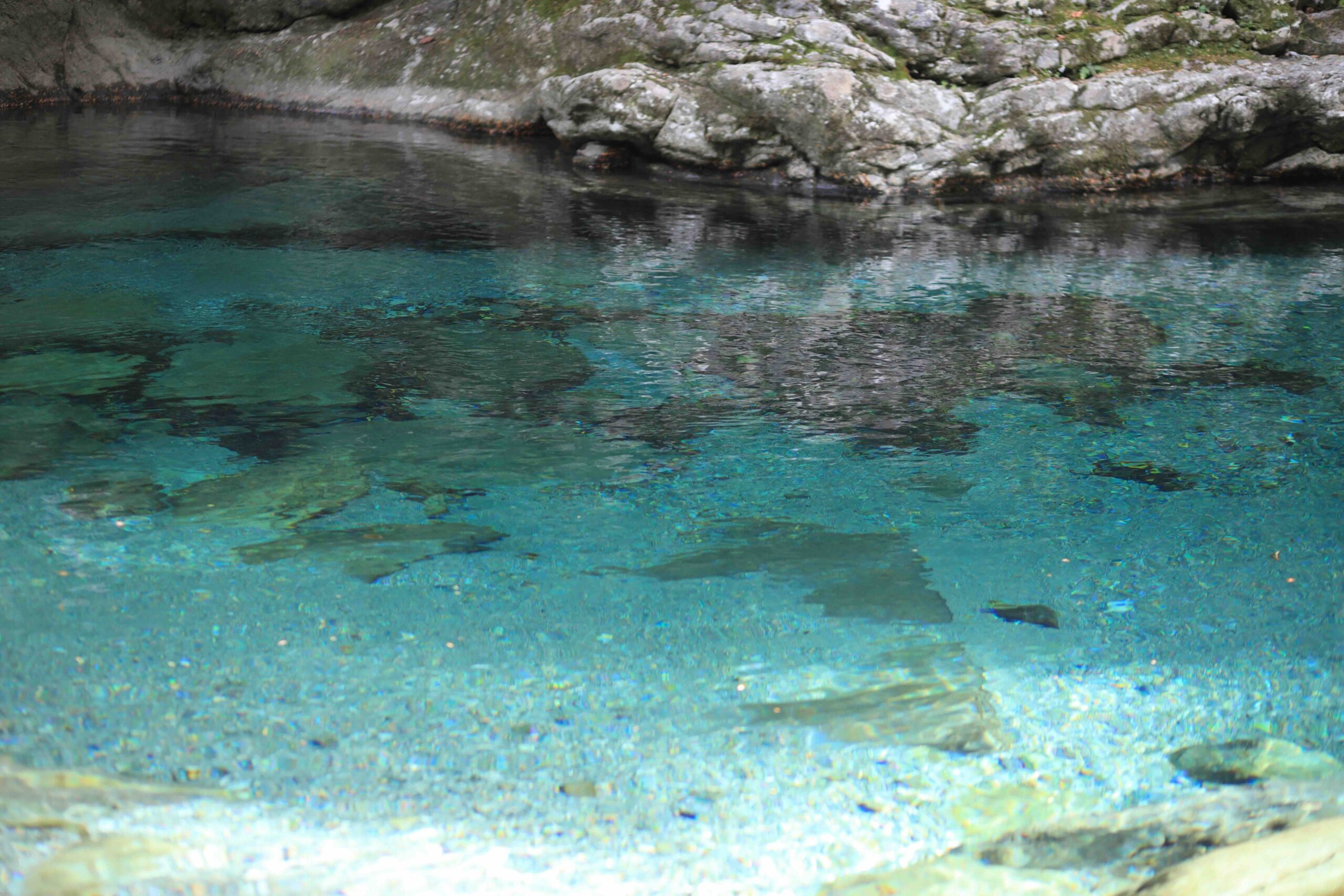 Niyodo Blue river landscape
