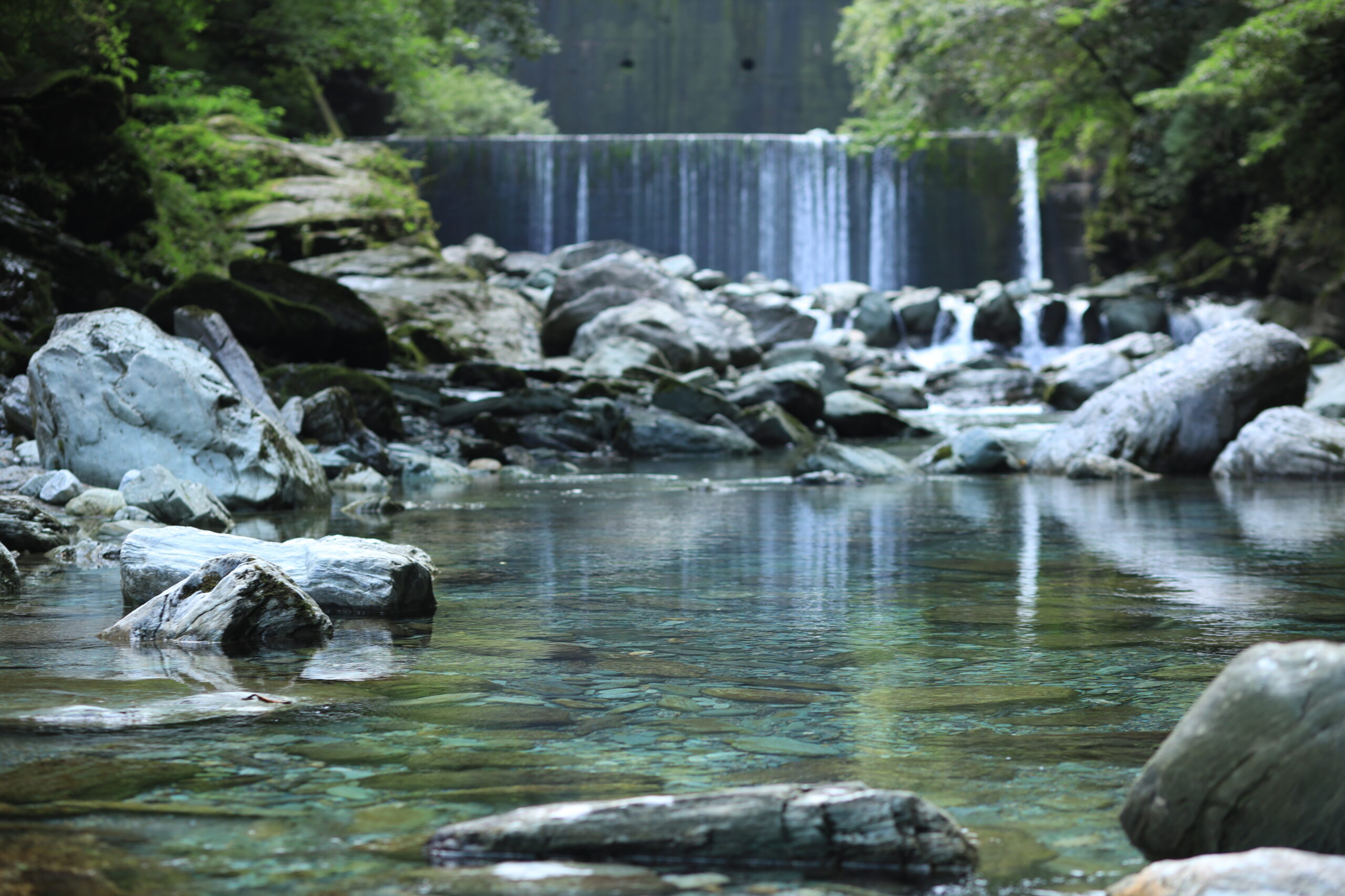 Yasui Valley crystal basin