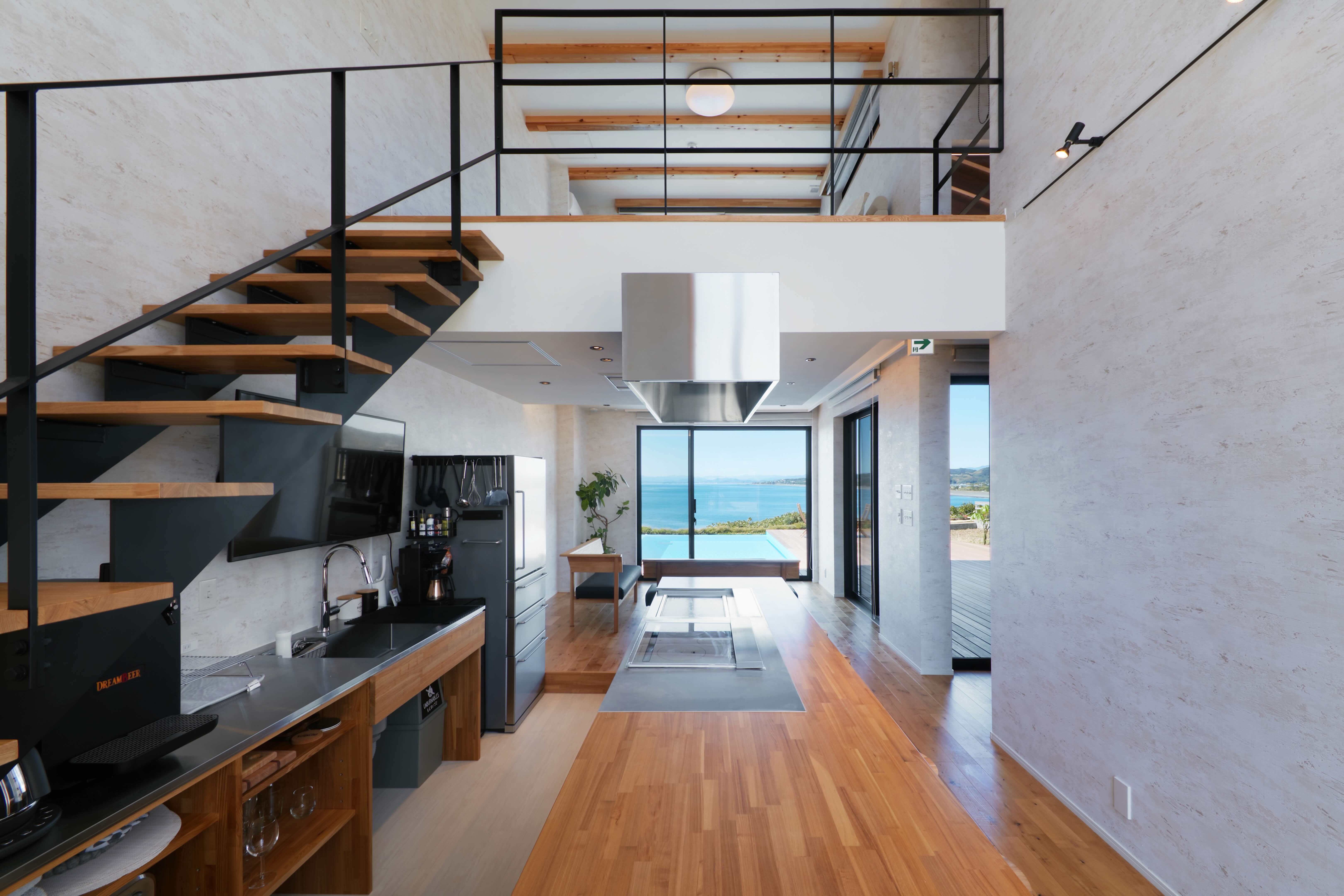 VILLA URARA interior ocean view