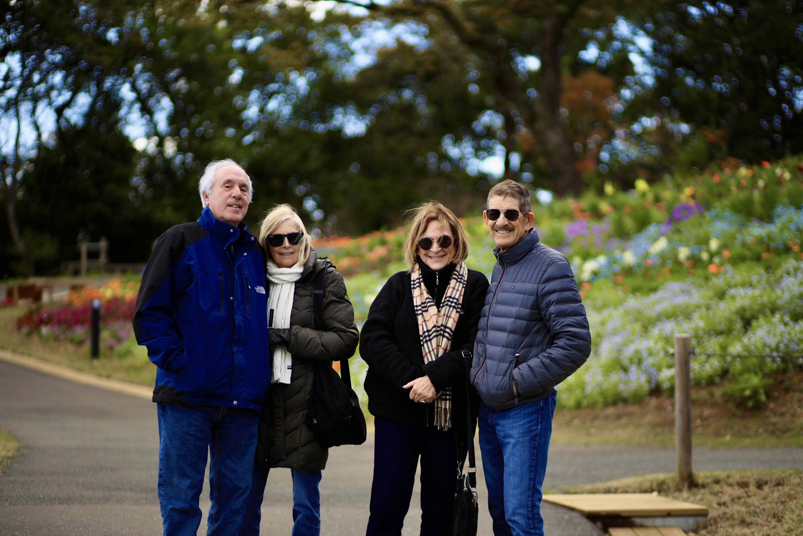Guest admiring the main hall at Chikurinji Temple in Kochi
