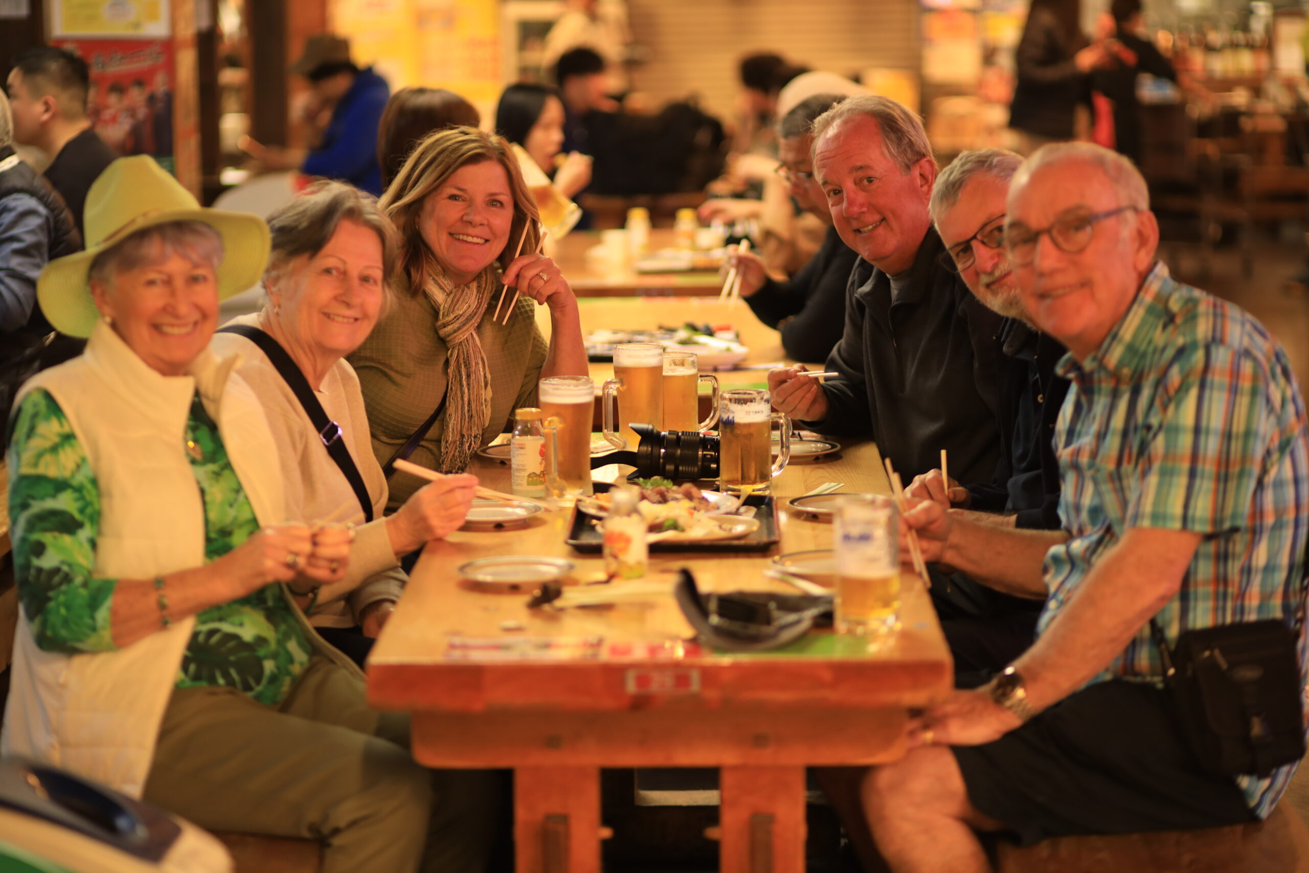 Group photo at Katsurahama Beach
