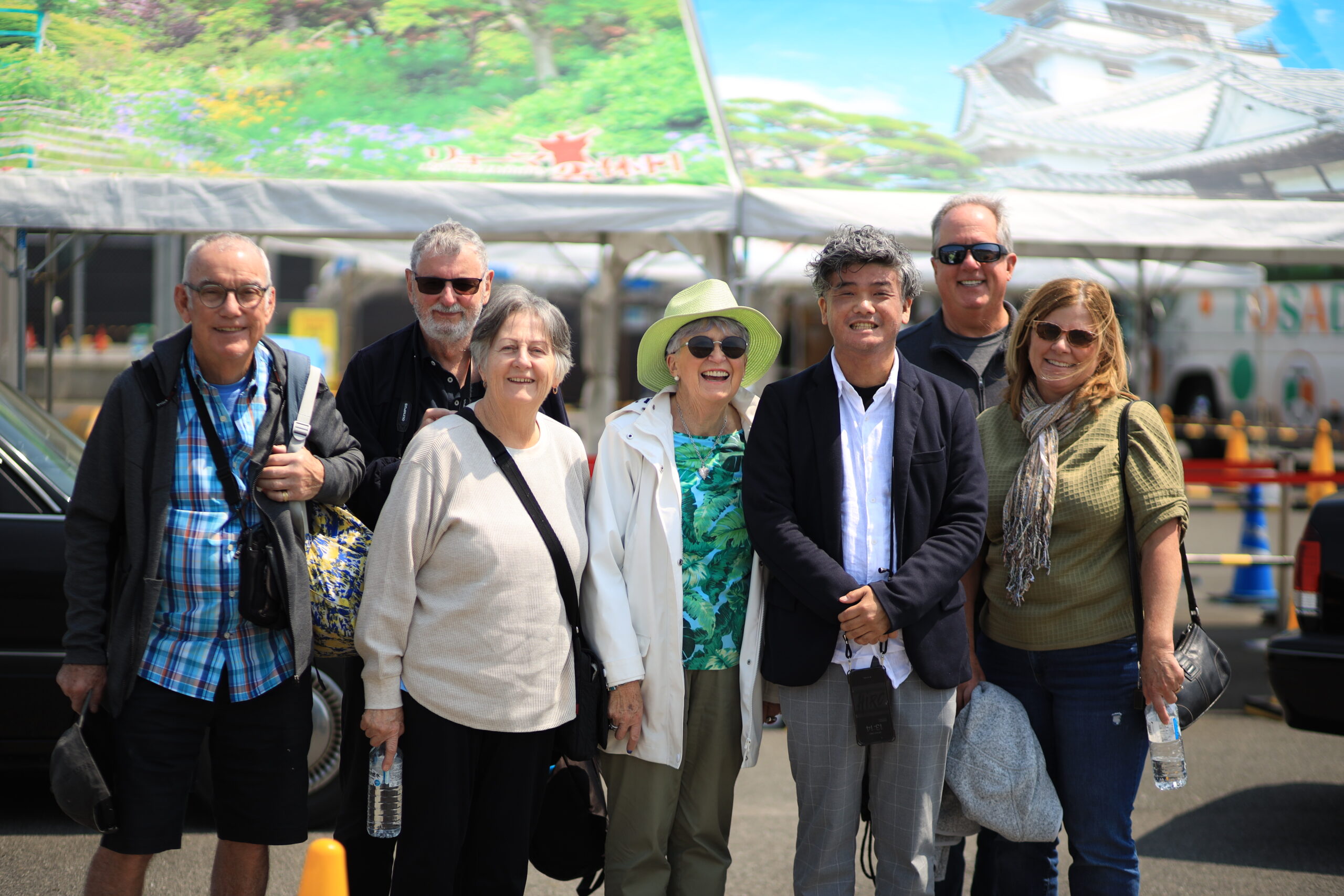 Final group photo with guide