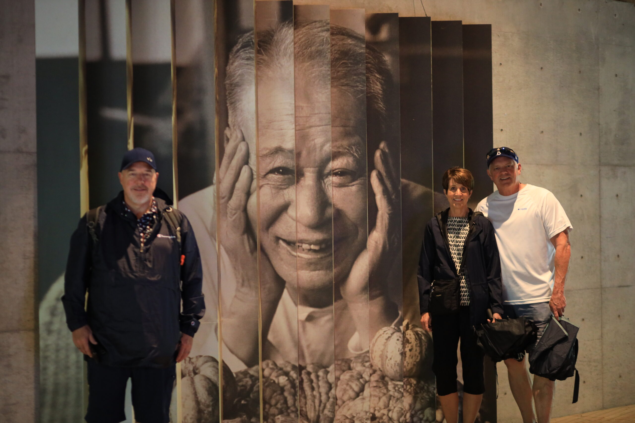 Portrait of Dr. Tomitaro Makino with plants