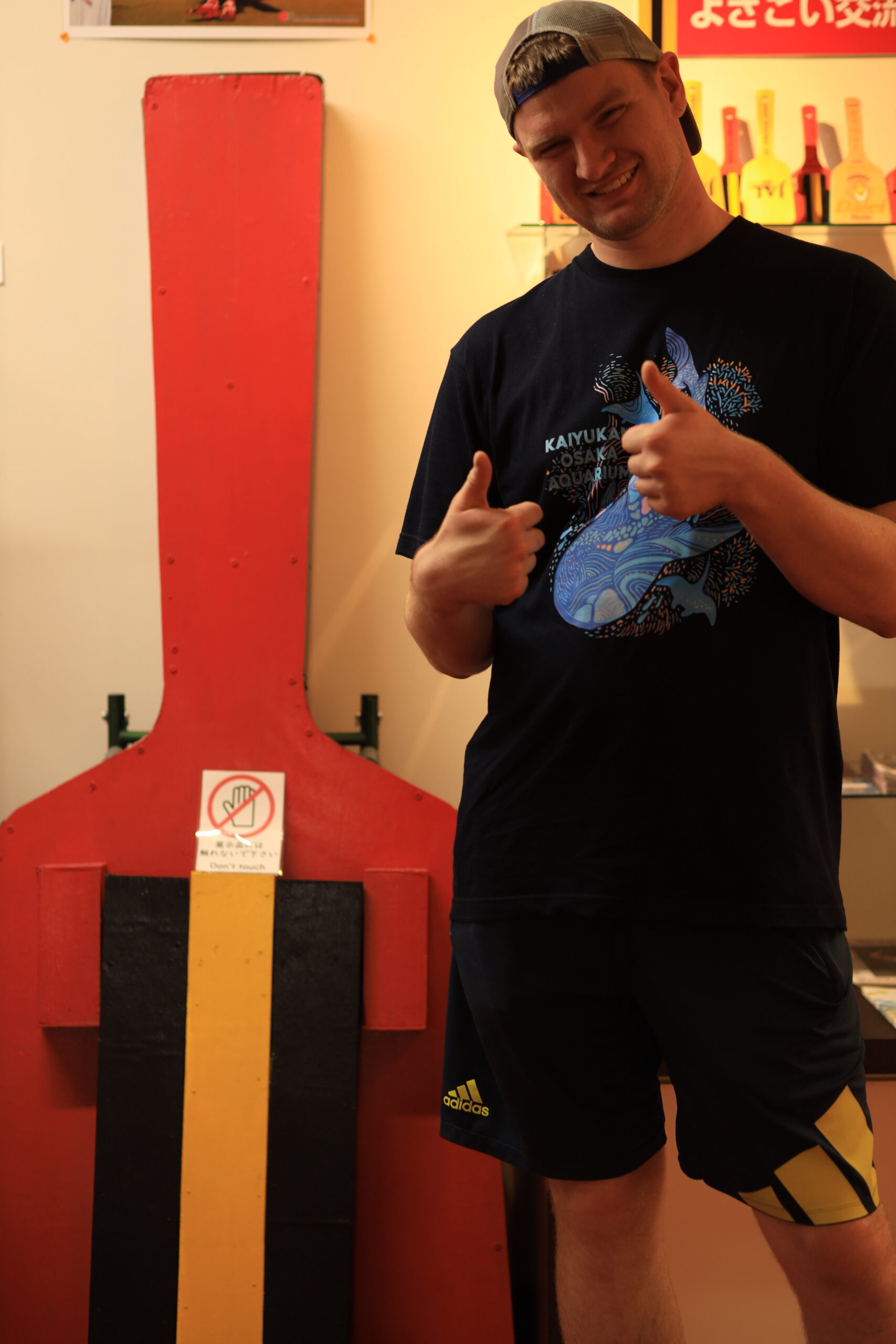 Traditional souvenir shop items