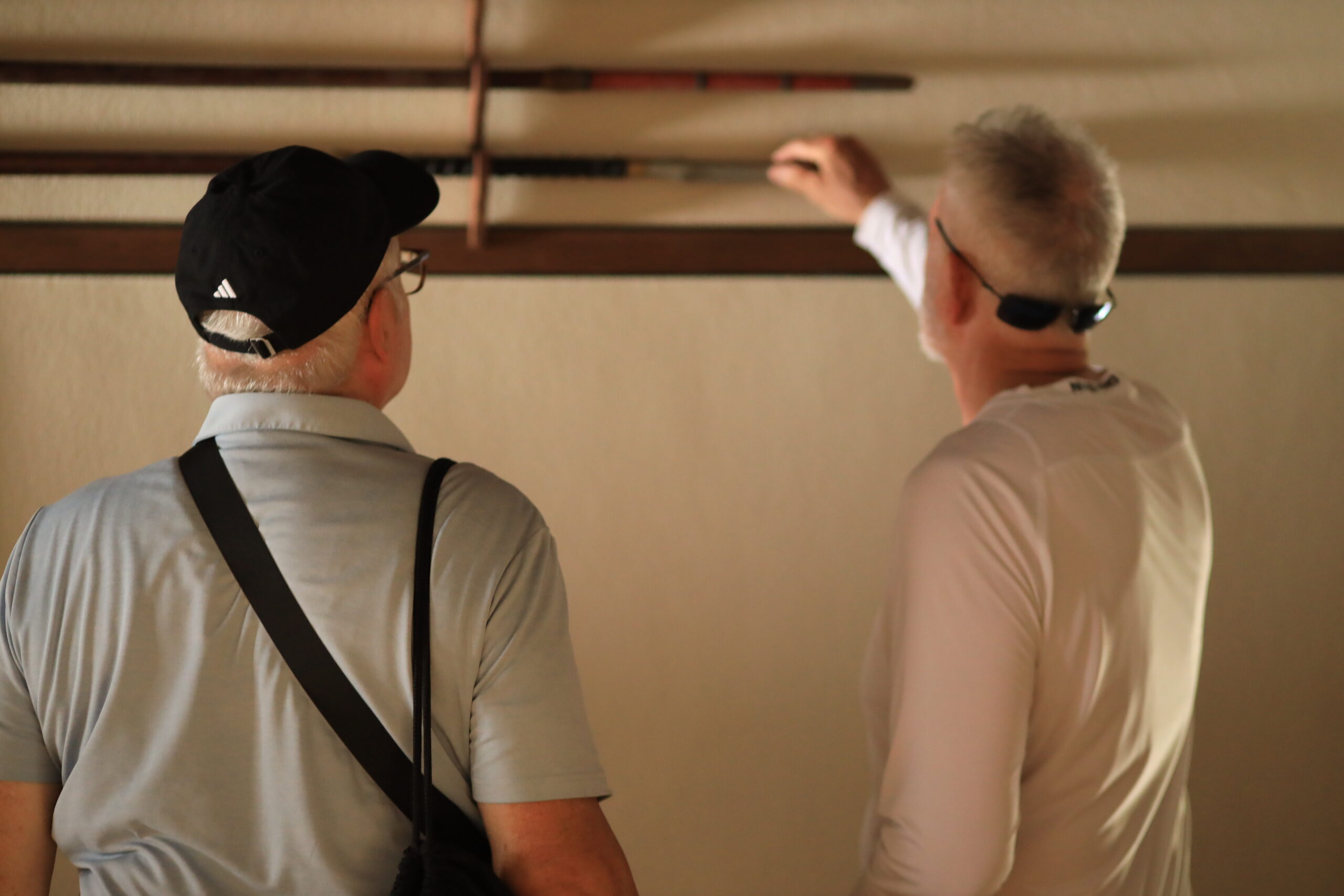 Inside a preserved samurai residence