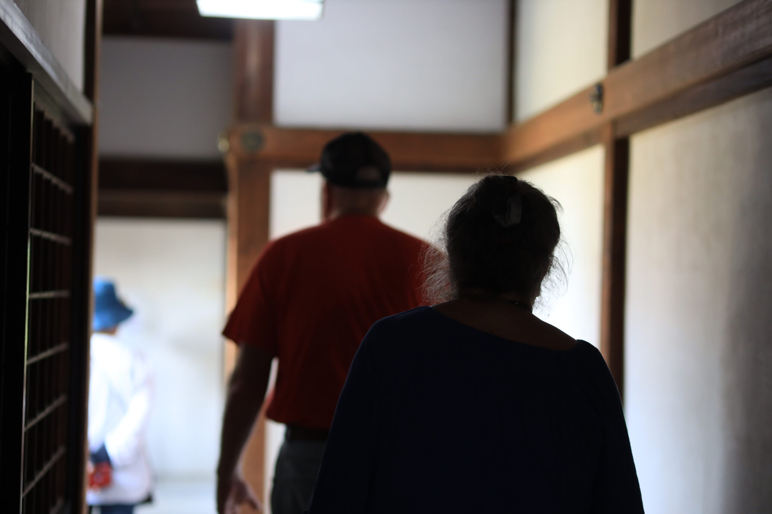 Inside the castle halls