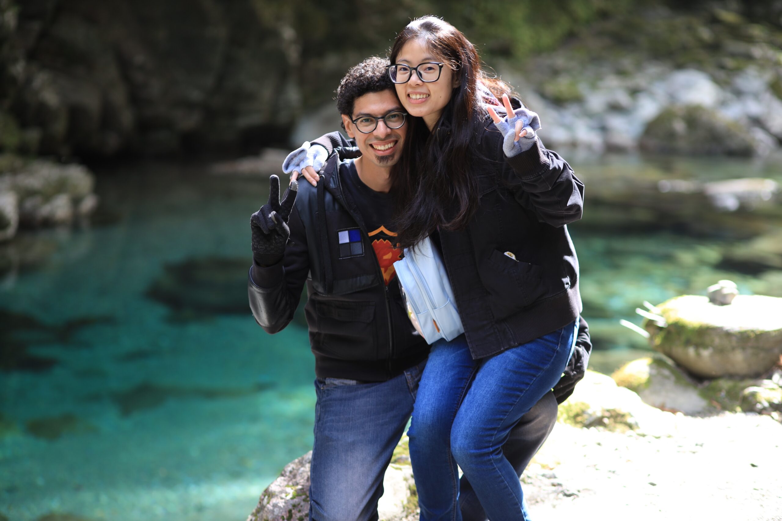 Guests at Kochi Castle entrance