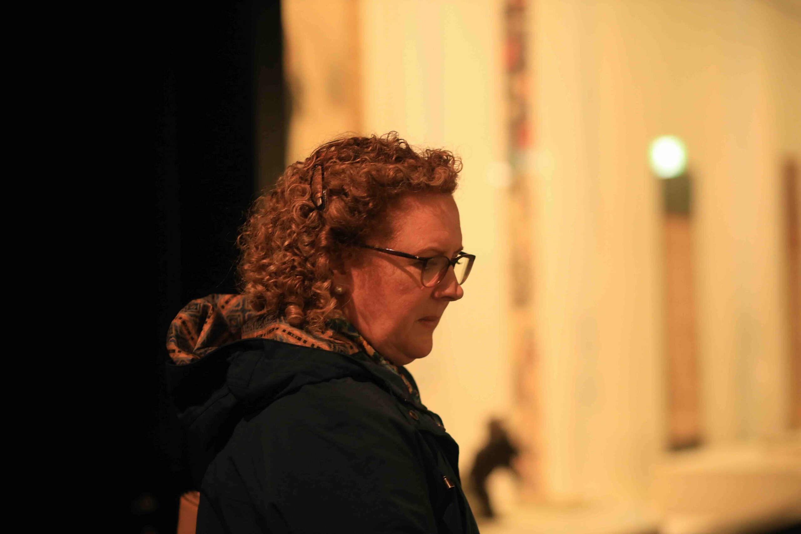 Guest enjoying lunch at Hirome Market Kochi Japan