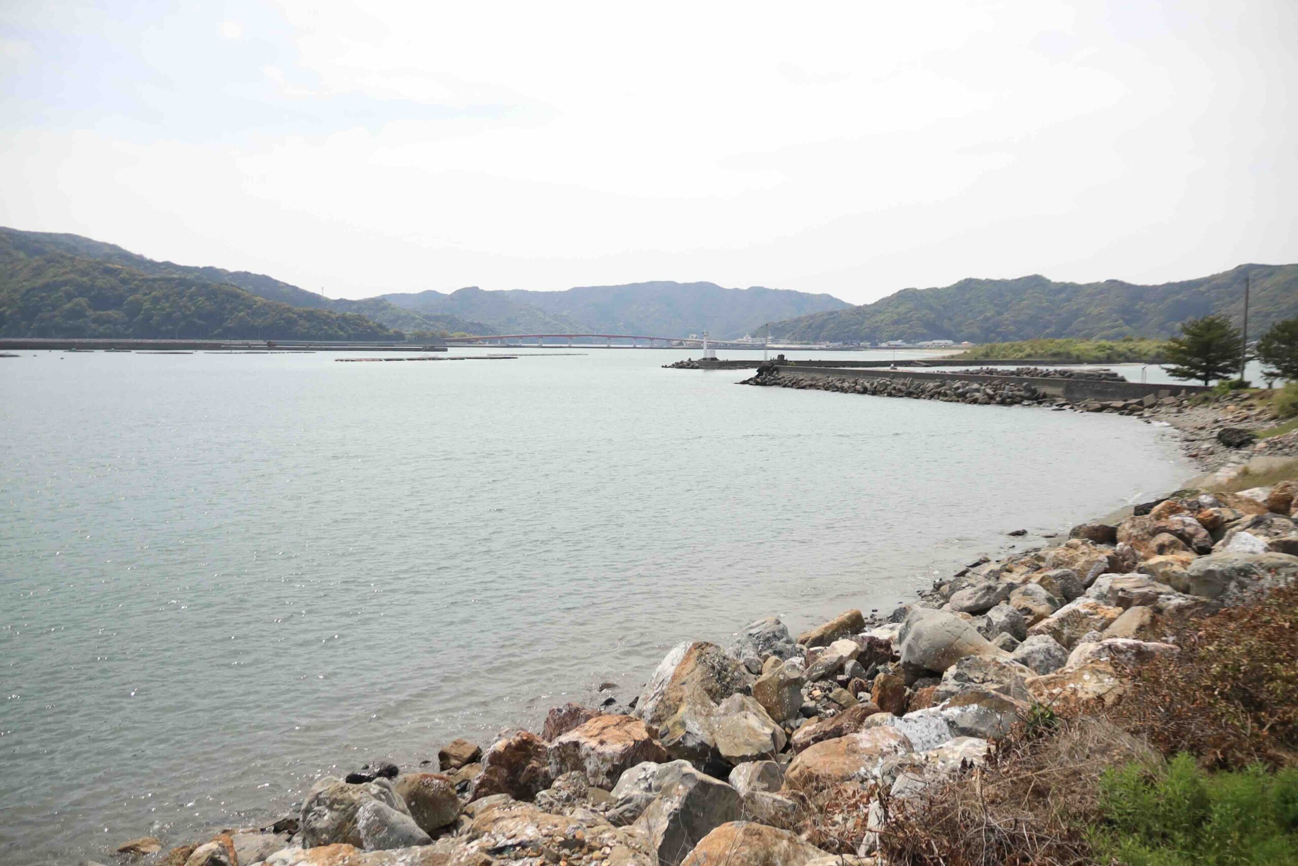 The working fishing harbor of Usa today